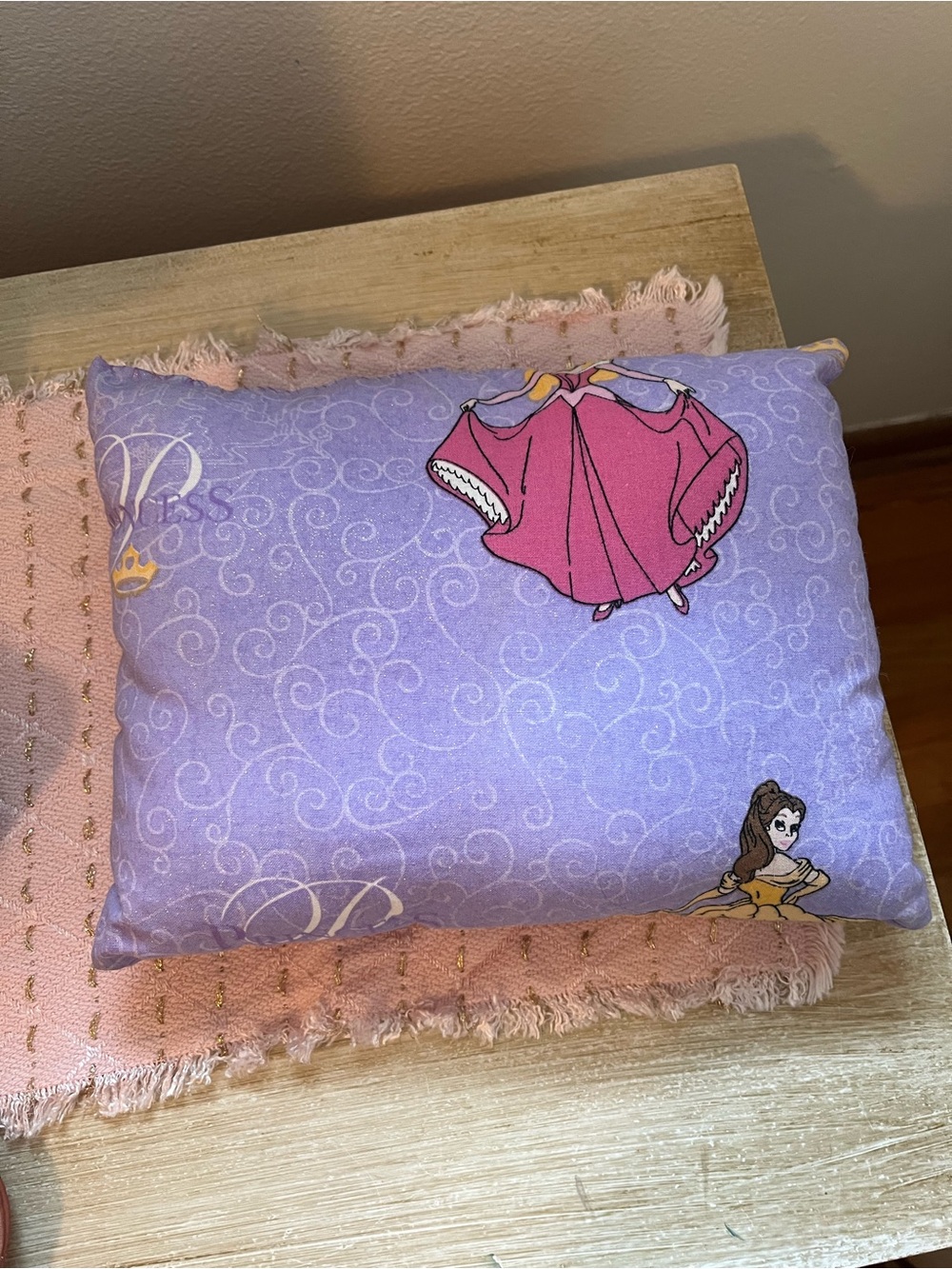 Small princess pillow